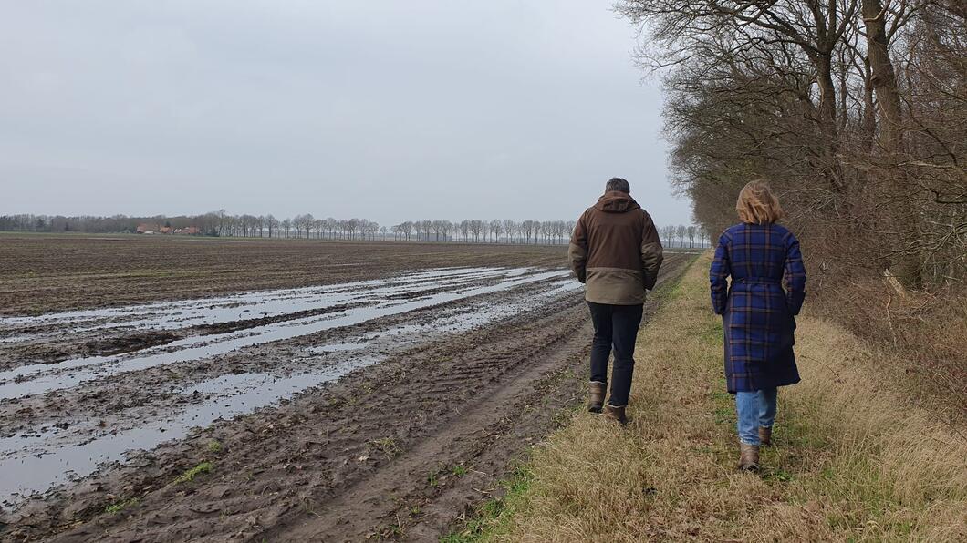 nadja en boa lopen