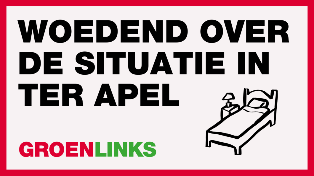 Woedend over de situatie in Ter Apel