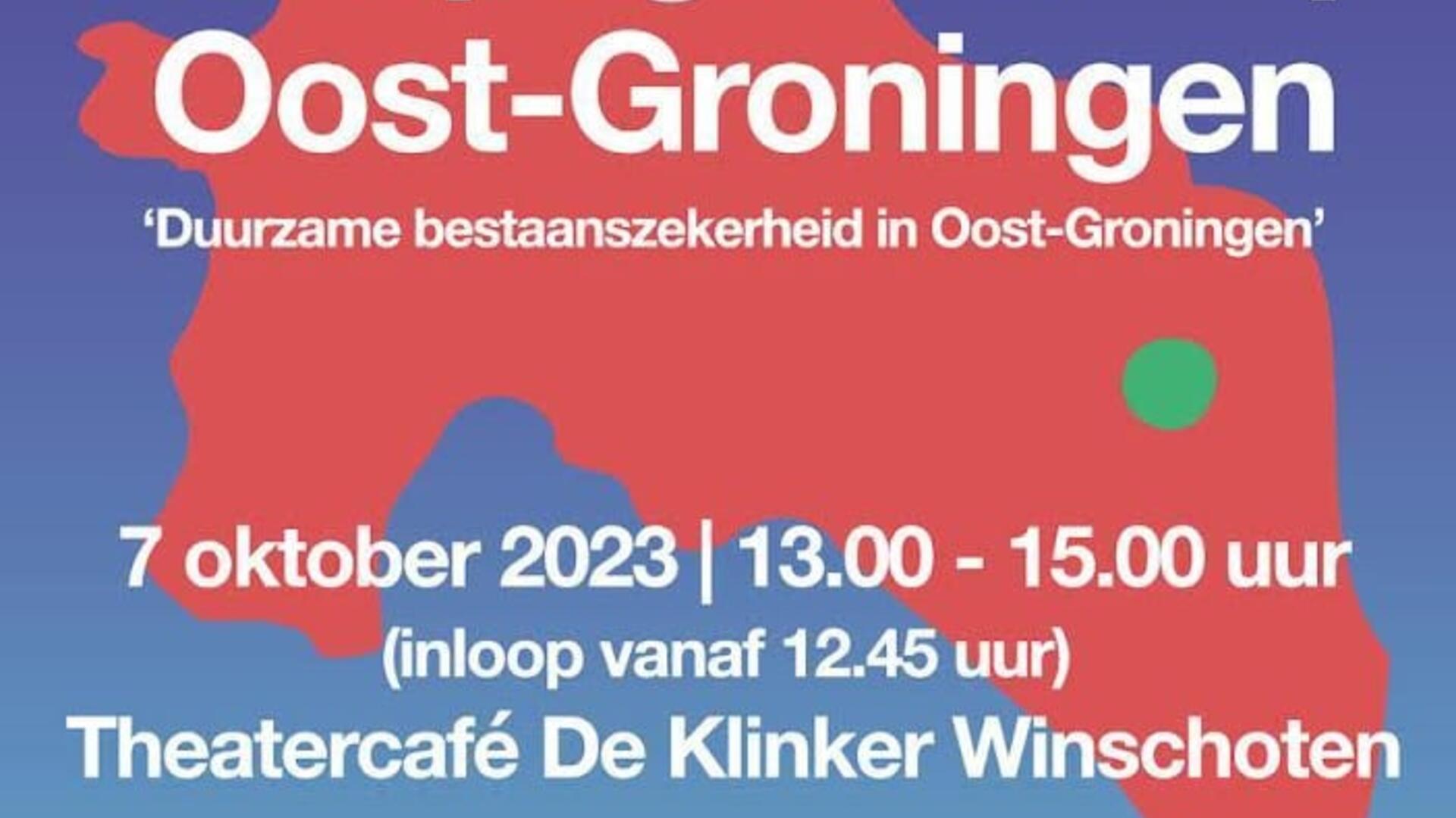 campagne aftrap poster oost-groningen